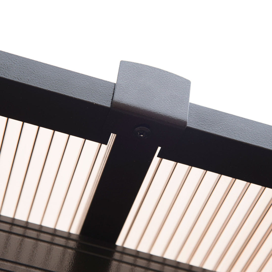 10' x 12' Hardtop Gazebo Canopy with Polycarbonate Roof, Aluminum Frame, Permanent Pavilion Outdoor Gazebo with Netting, for Patio, Garden, Backyard, Deck, Lawn, Black, Beige