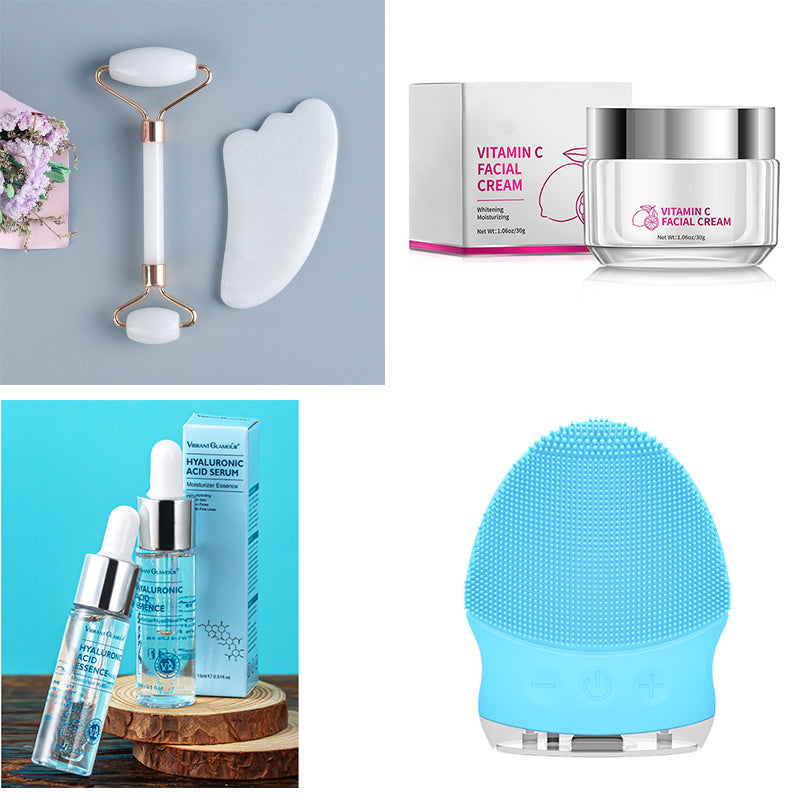 Hyaluronic Acid Face Serum Anti-Aging Shrink Pore Whitening Moisturizing Face Cream Dry Skin Care null