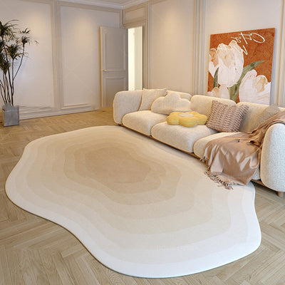 Household Irregular Shaped Simple Sofa Coffee Table Floor Mats null