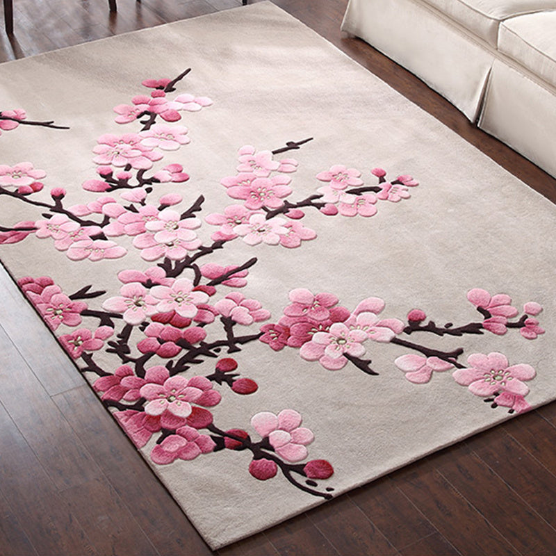 Handmade Wool Fully Carpeted Modern Simple Study Tea Table Sofa Bedroom null