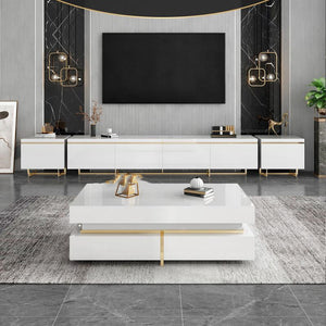 Modern Minimalist Multifunctional Coffee Table TV Cabinet null