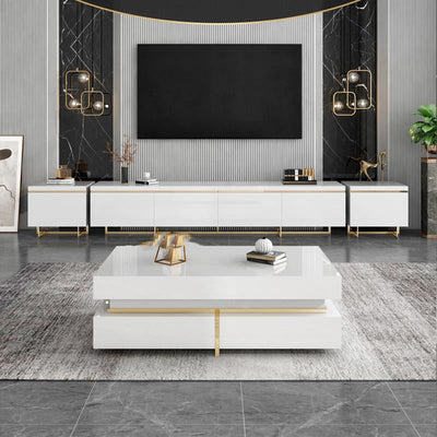 Modern Minimalist Multifunctional Coffee Table TV Cabinet null