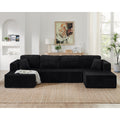 Oversized U-Shaped Modular Sectional Sofa - Morderncharm store