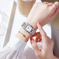 Special Interest Light Luxury Vintage Wine Bucket Waterproof Women's Watch null