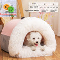 New Splice Portable Pet Nest Portable Autumn And Winter Warm Dog Nest Moisture-proof Long Fur Cat Nest Cross Border Pet Nest null