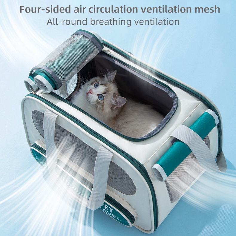 Pet Carrier Bag Soft Sided Collapsible Portable PET Travel Carrier Bag Pet Carrier For Dogs Cats Airline Approved Carrier Soft Sided, Collapsible Travel Puppy Carrier Pet Travel Carrier Bag Adequate null