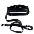 Hands Free Dog Leash Pet Walking And Training Belt With Shock Absorbing Bungee Leash For Up To 180lbs Large Dogs Phone Pocket And Water Bottle Holder null