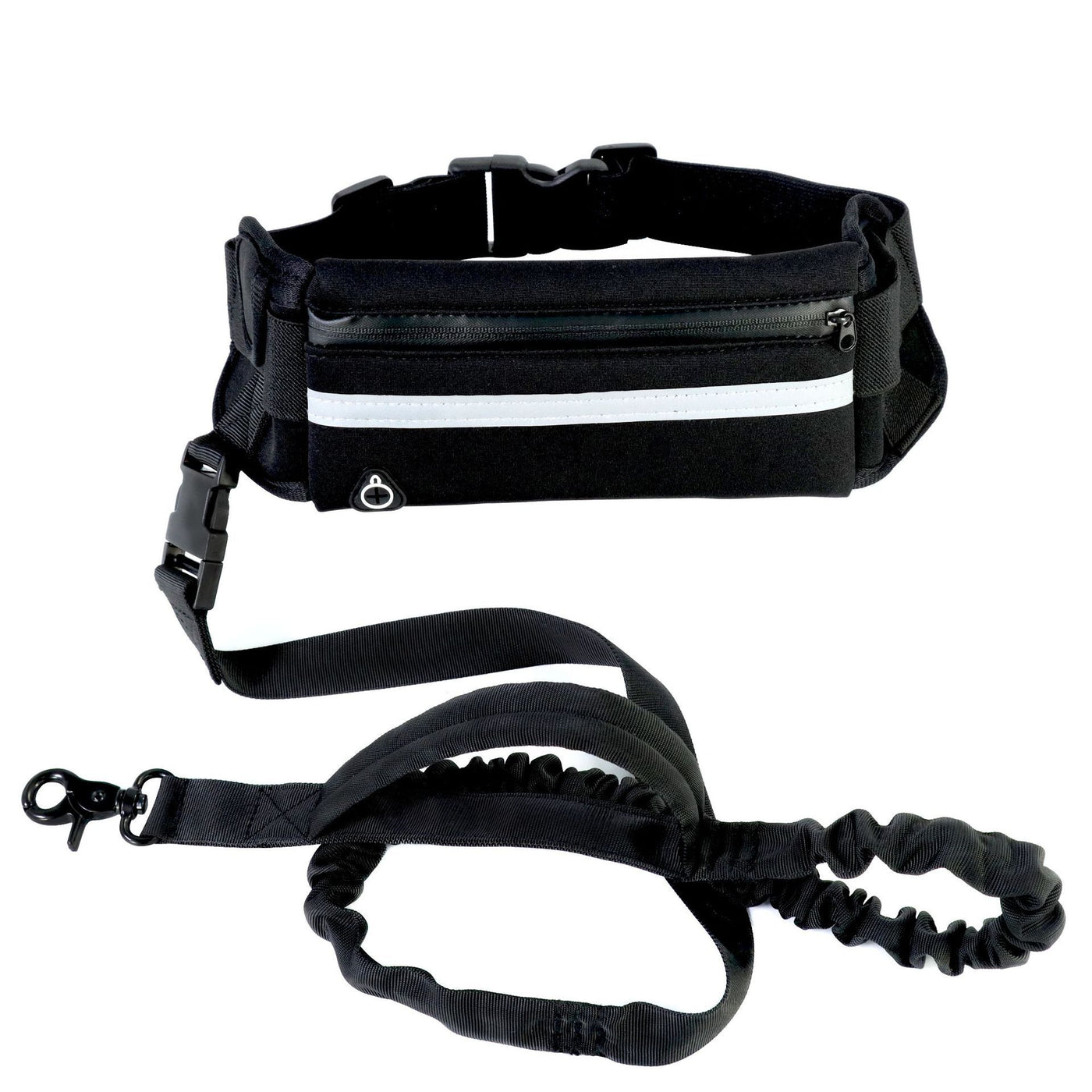 Hands Free Dog Leash Pet Walking And Training Belt With Shock Absorbing Bungee Leash For Up To 180lbs Large Dogs Phone Pocket And Water Bottle Holder null