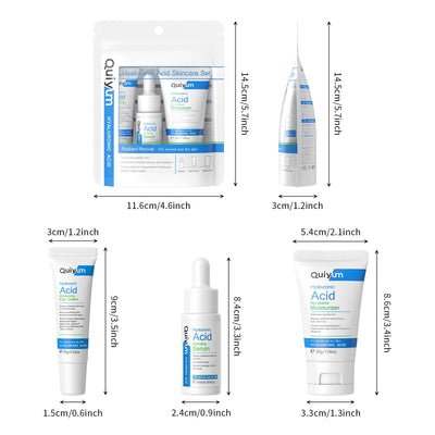 Hyaluronic Acid Three-piece Set Skin Care Product Set Moisturizing null