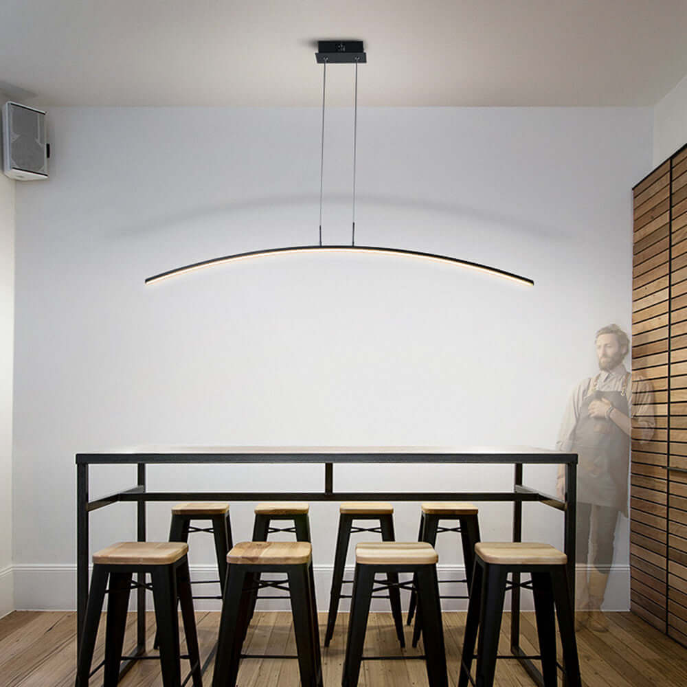 Dining Room Chandelier Led Long Dining Table Simple null