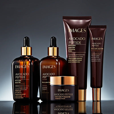 Hydrating And Repairing Smaller Brown Bottle Skin Care Product Set Brightening Skin null