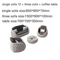 Outdoor Patio Lounge Sofa Coffee Table Set null