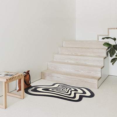 Living Room Coffee Table Shaped Irregular Carpet null