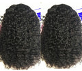 Kinky Curly Short Bob Lace Front Human Hair Wig null
