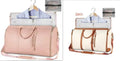 Large Capacity Travel Duffle Bag Women's Handbag Folding Suit Bag Waterproof Clothes Totes null