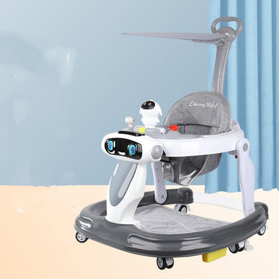 Baby Walker Anti-O-leg Baby Children's Multi-functional Anti-rollover Walker null