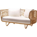 Outdoor Sofa Woven Rattan Chair Tea Table Combination null