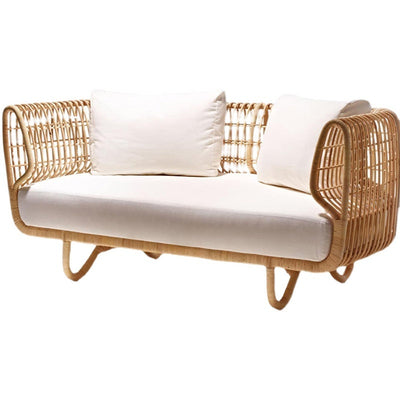 Outdoor Sofa Woven Rattan Chair Tea Table Combination null