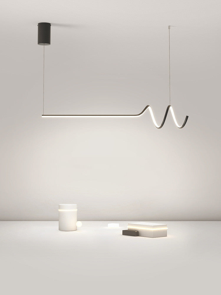 Long Bar Table Lamp Modern Minimalist Nordic Personality Lamps null