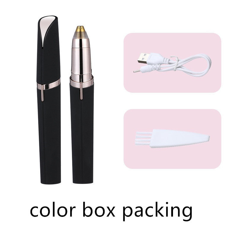 Eyebrow Epilator Maquiagem Profissional Completa Trymer Do Brwi Eye Brow Trimmer For Rasoir Visage Femme Make Up Eye Brow Shaper null