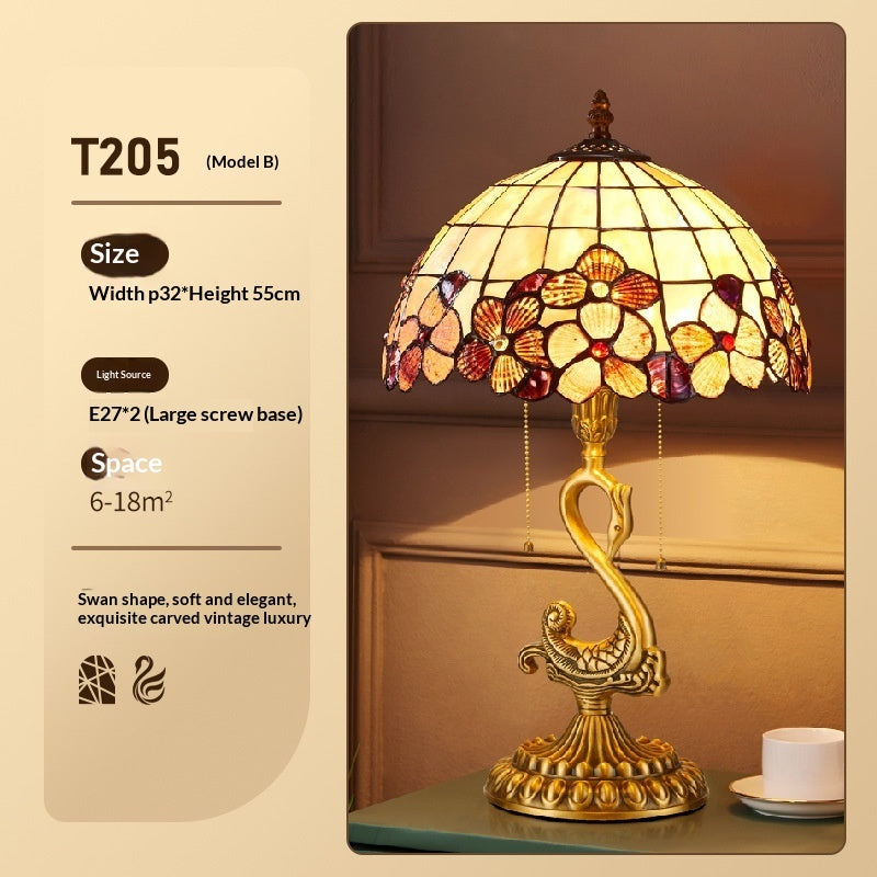 All-Copper Table Vintage Solid Copper European-Style Creative Cozy And Luxurious Study Lamp - Morderncharm store
