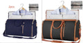 Large Capacity Travel Duffle Bag Women's Handbag Folding Suit Bag Waterproof Clothes Totes null