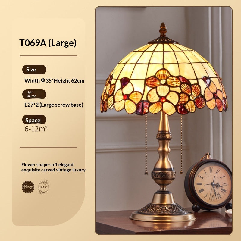 All-Copper Table Vintage Solid Copper European-Style Creative Cozy And Luxurious Study Lamp - Morderncharm store