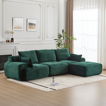 Modular Low-Profile Sectional Sofa