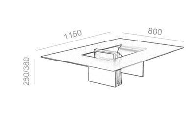 Furniture Private Home Metal Coffee Coffee Side Table null
