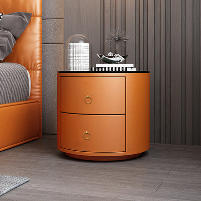 Round Bedside Table Intelligent Multi-function Audio Cabinet null