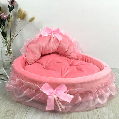 Pet Bed Princess Dog Nest Fantasy null