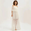 Bohemian Style Lace Long Dress