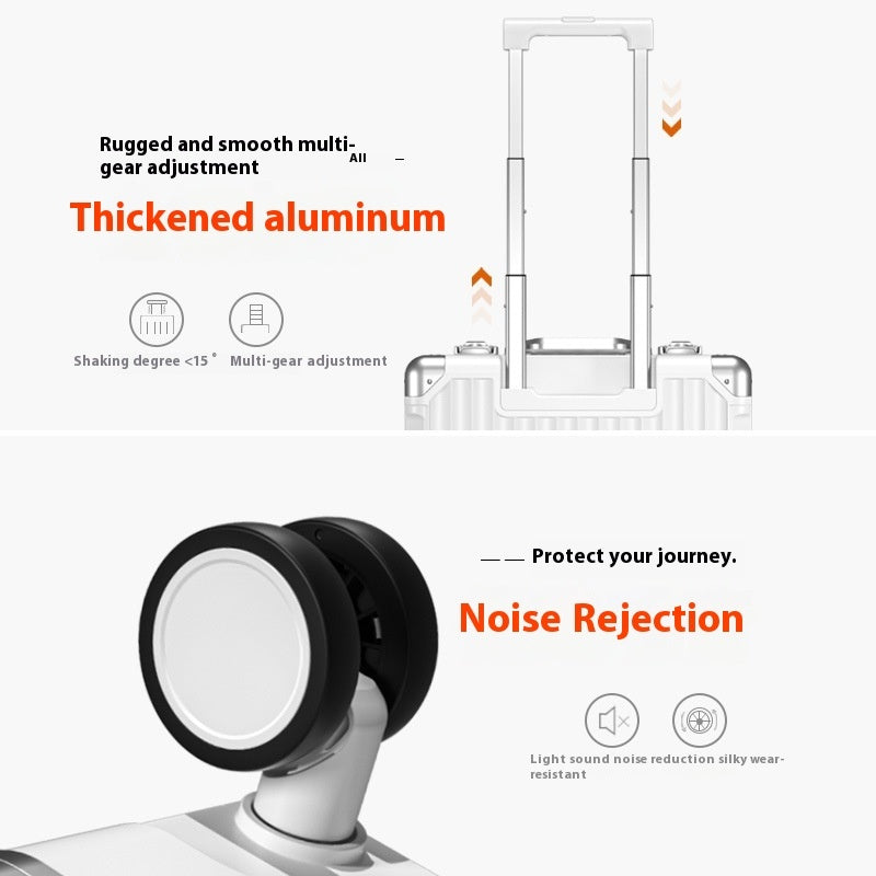 Lightweight Password Travel Trolley Small Boarding Bag null