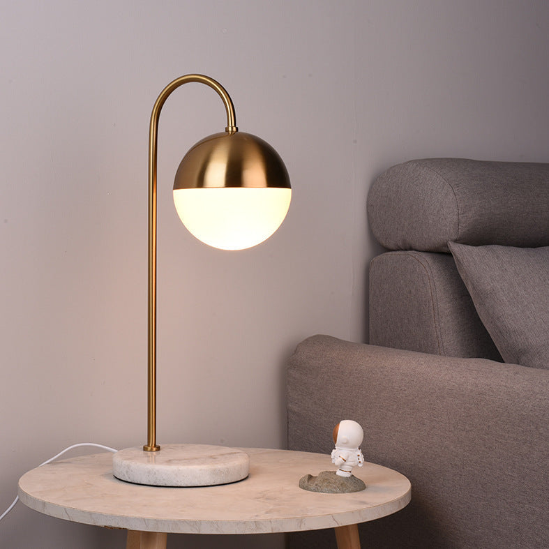 Golden Table Lamp Hotel Decoration null