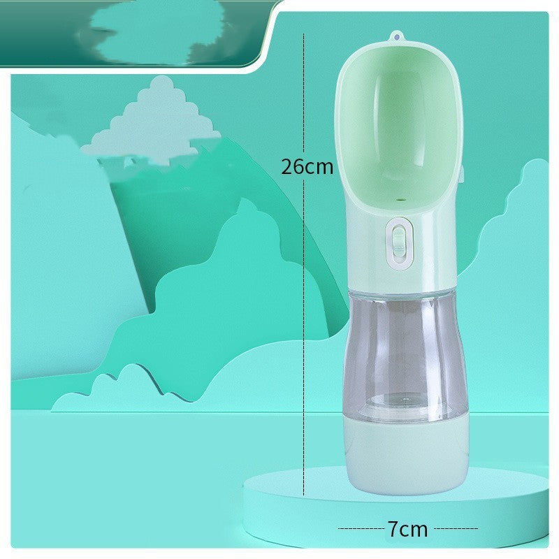 Pet Dog Water Bottle Feeder Bowl Portable Water Food Bottle Pets Outdoor Travel Drinking Dog Bowls Water Bowl For Dogs null