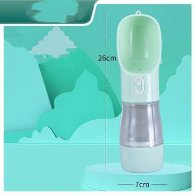 Pet Dog Water Bottle Feeder Bowl Portable Water Food Bottle Pets Outdoor Travel Drinking Dog Bowls Water Bowl For Dogs null