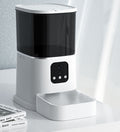 Pet Automatic Feeder Large Capacity Smart Voice Recorder APP Control Timer Feeding Cat Dog Food Dispenser With WiFi Pet Bowl null