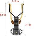 Compact Folding Slingshot  Catapult For Hunting Outdoor Sport Games null