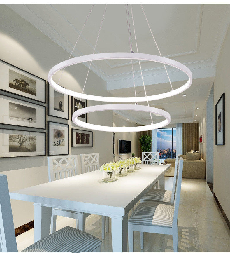 Nordic Bar Table Lamp Study Hotel Round Chandelier null