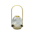 Retro Creative Portable Metal Table Lamp Bedside Ambient Night Light null