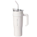 Stainless Steel Handle Car Water Straw Thermal Insulation Cup null