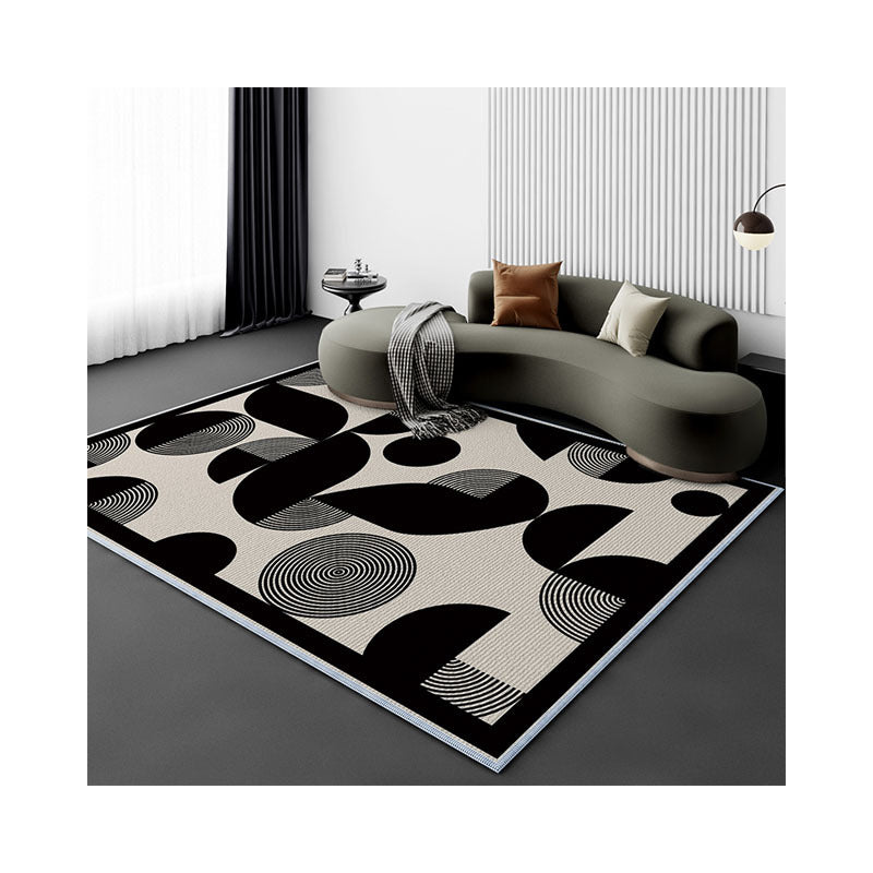 Living Room Carpet Fully Covered Bedroom And Household Sofa Table Carpet Bedside Stain-resistant Non-slip Foot Mat null