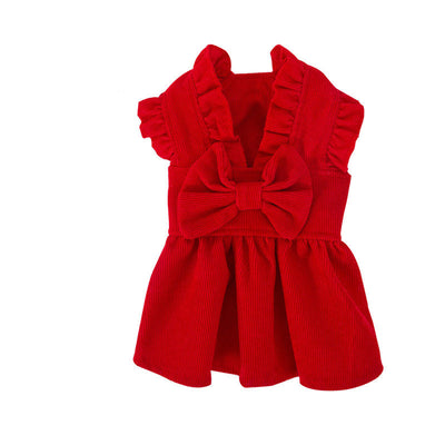 Puppy New Year Pet New Year Clothing null