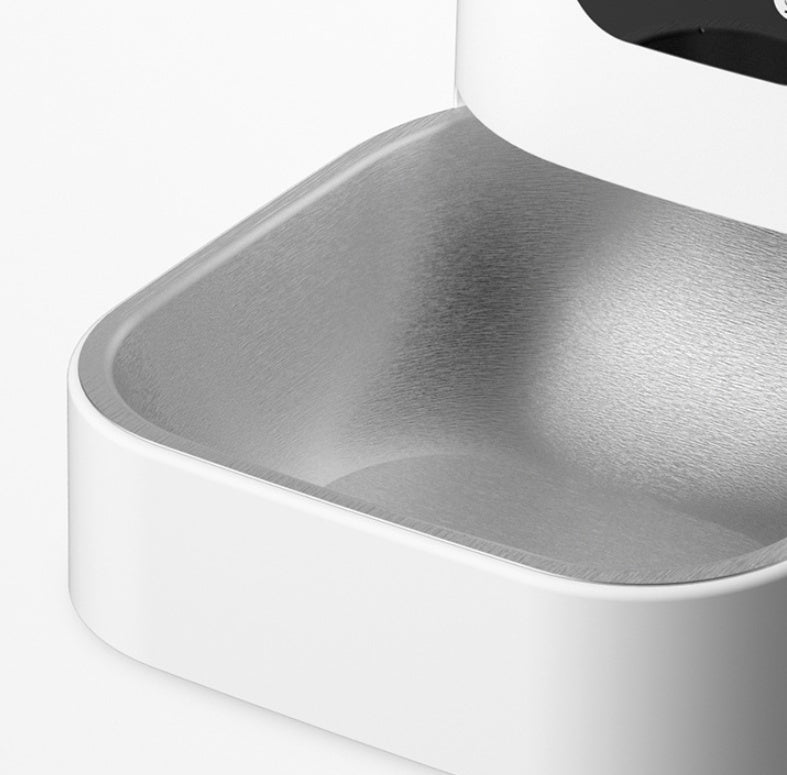 Pet Automatic Feeder Large Capacity Smart Voice Recorder APP Control Timer Feeding Cat Dog Food Dispenser With WiFi Pet Bowl null