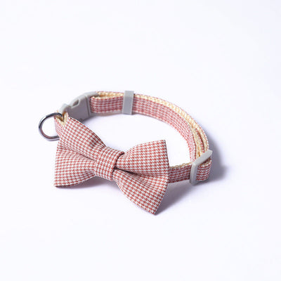 Pet Adjustable Bow Cat Collar null