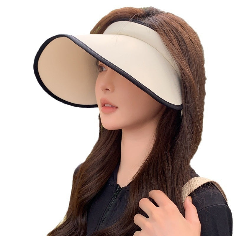UV Protection Sunshade Female Sun Protection Hat Plus-sized null