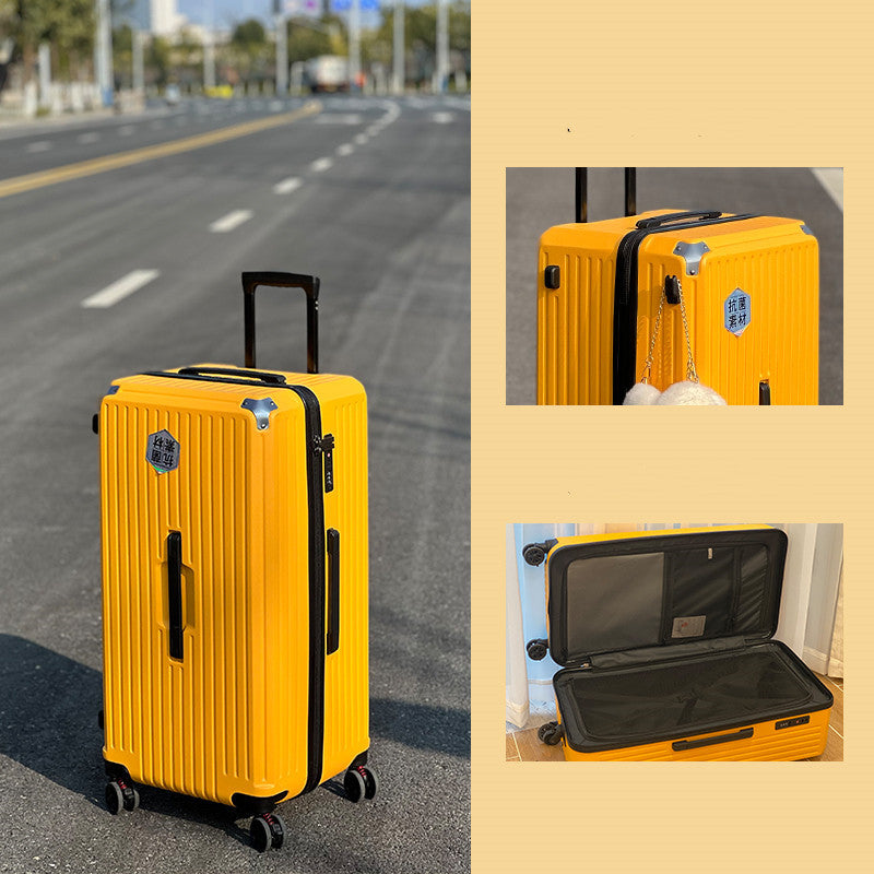 Large-capacity Trolley Case Shock-absorbing Brake Universal Wheel Password Suitcase null