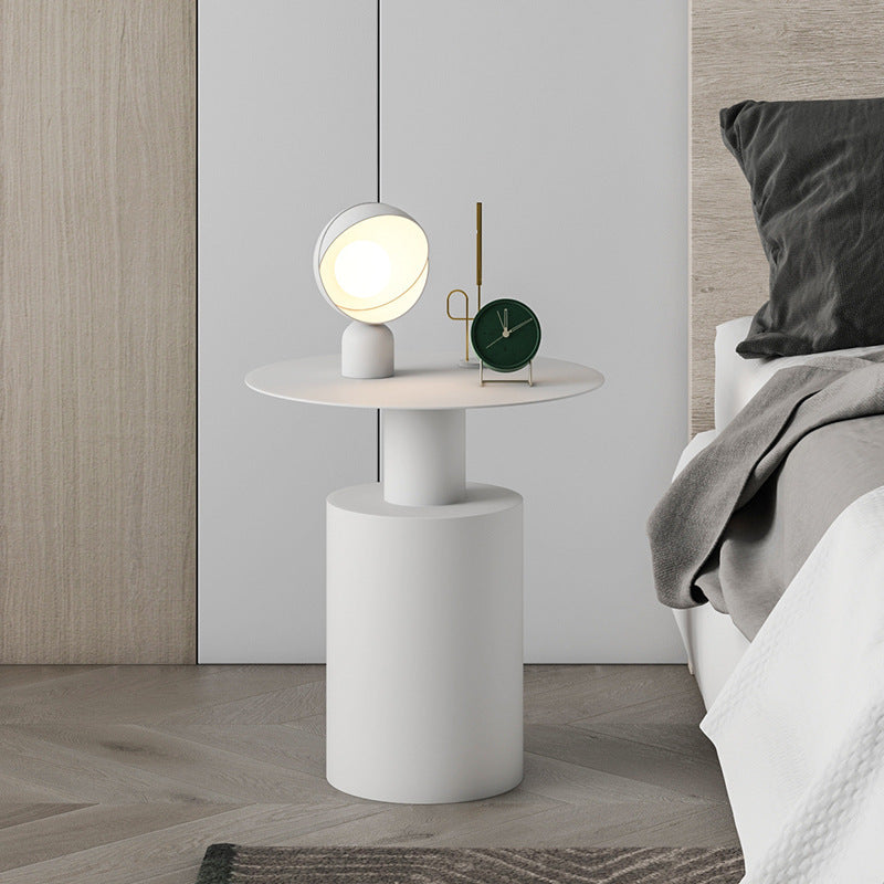 Fashion Personality Creative Bedside Table Wrought Iron Bedside null