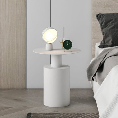Fashion Personality Creative Bedside Table Wrought Iron Bedside null