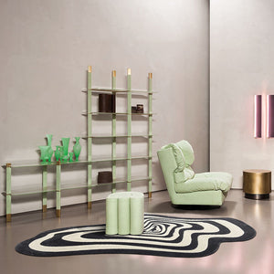Living Room Coffee Table Shaped Irregular Carpet null